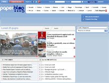 Tablet Screenshot of it.paperblog.com